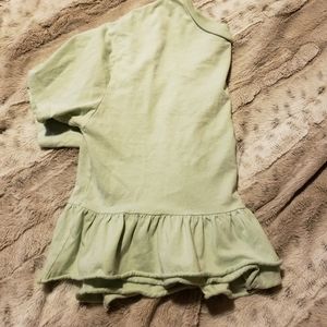 Wild fable green oversized crop top